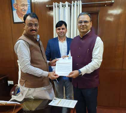 Meeting with Rajasthan CM