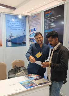 Visitors at SIDA Defence Expo booth