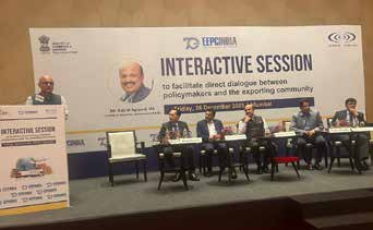 EEPC India Executive Director addressing the session