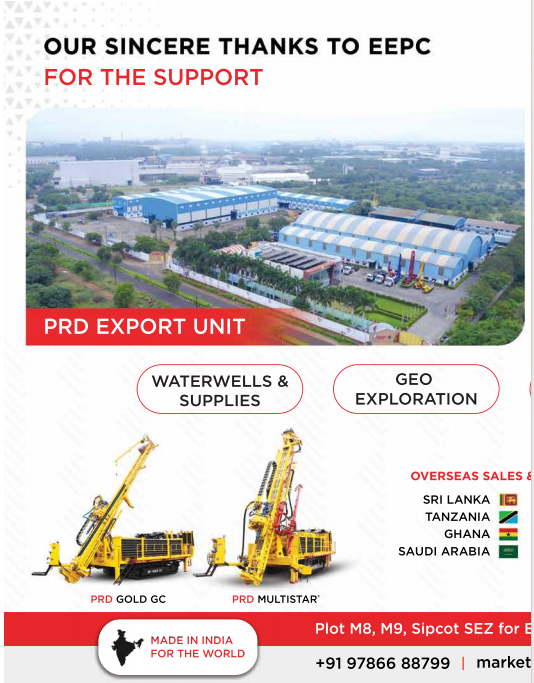Chart showing PRD EXPORT UNIT