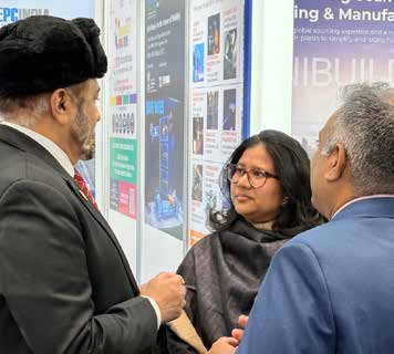Consul General touring the pavilion