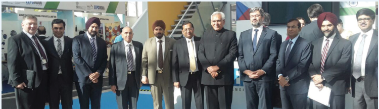Chart showing Region; Mr Ravi Capoor, Joint Secretary, Ministry of Commerce, Government of India & CEO, IBEF; Mr Pankaj Saran,