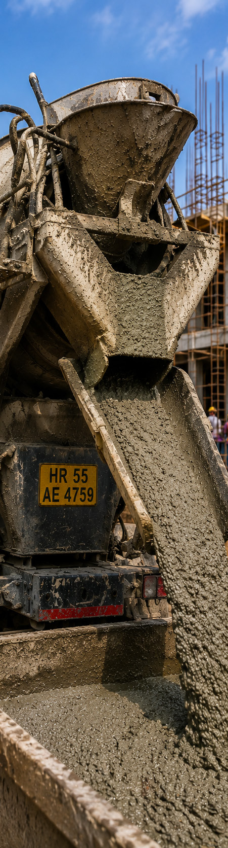 Chart showing Construction machinery comprises of