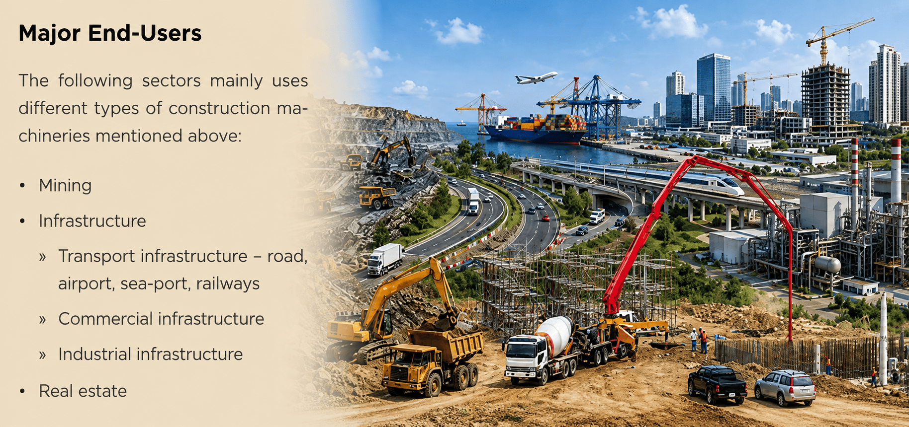 Chart showing Table 1: Exports of Construction Machinery by top 10 Global Suppliers