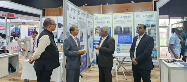 Chart showing Shri Surinder Bhagat, Indian Ambassador to Ghana (in the center)
